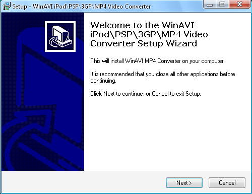 WinAVI 3GPMP4PSPiPod Video Converter v3.1-03