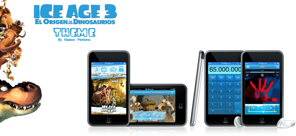 Theme Ice Age 3: Dawn of the Dinosaurs NP
