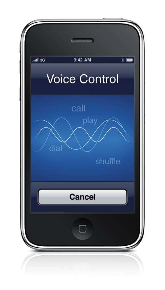 Voice control  para iPhone 3G