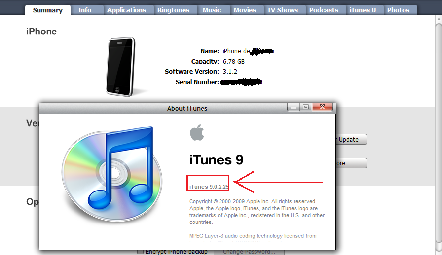 iTunes 9.0.2.25 sin problemas-01