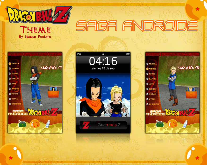 Theme: Dragon Ball Z Saga Androide NP 5.0 - 1