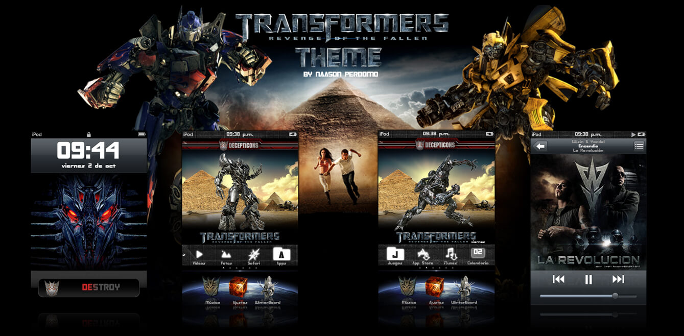 Theme: Transformers 2 Decepticons NP - 1