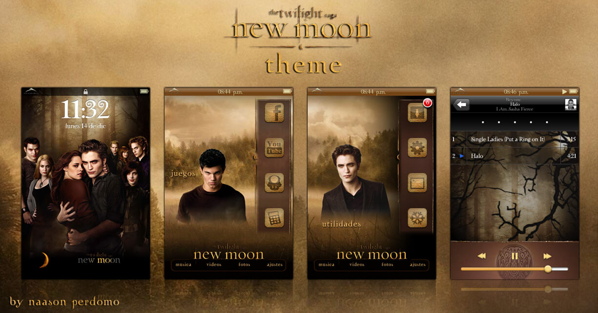 Theme: Twilight Saga New Moon NP 1.0 - 1