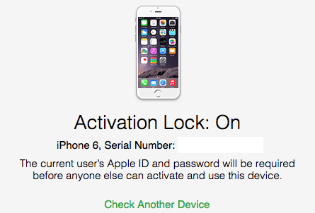 Activation-Lock-On