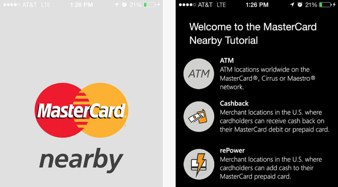 MasterCard Nearby on the App Store on iTunes