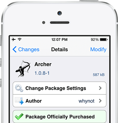 archer iOS