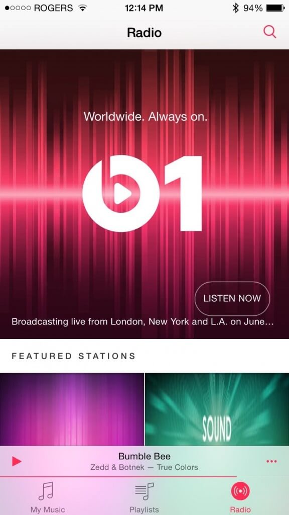 Beats 1 en Radio de Apple Music