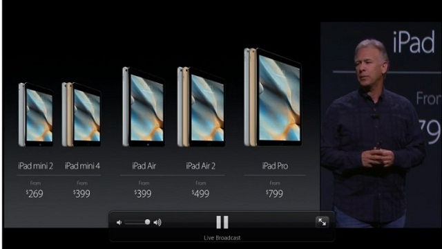 Apple actualiza los precios en su serie de iPads
