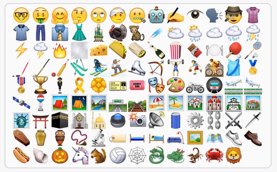 150 nuevos emojis trae el iOS 9.1