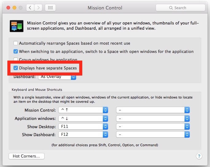 Pasos para poder activar vista dividida o split view en OS X El Capitan