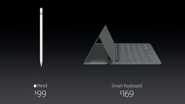 Apple Pencil y Smart Keyboard