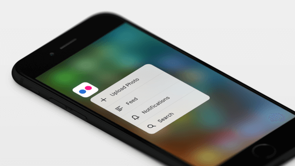 Flickr 3d touch