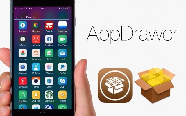 AppDrawer añade un launcher para las aplicaciones de iOS 9