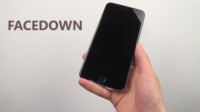 Bloquea tu iPhone con FaceDown a través de un movimiento