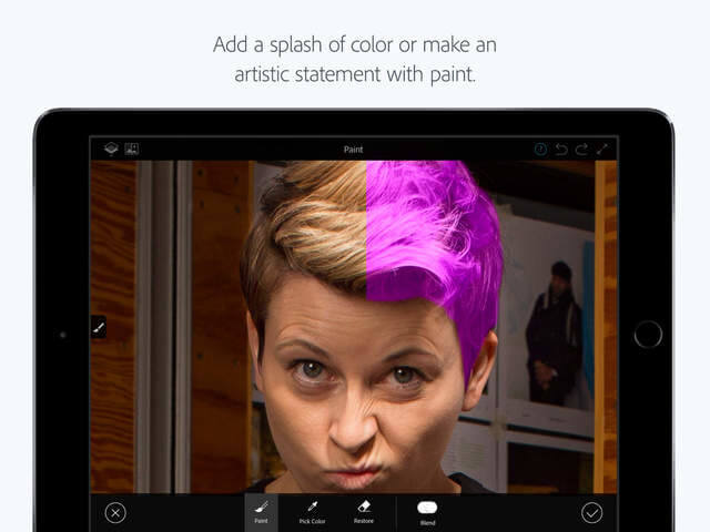 Photoshop Fix ahora cuenta con soporte de Apple Pencil en el iPad Pro en su nueva actualización  4
