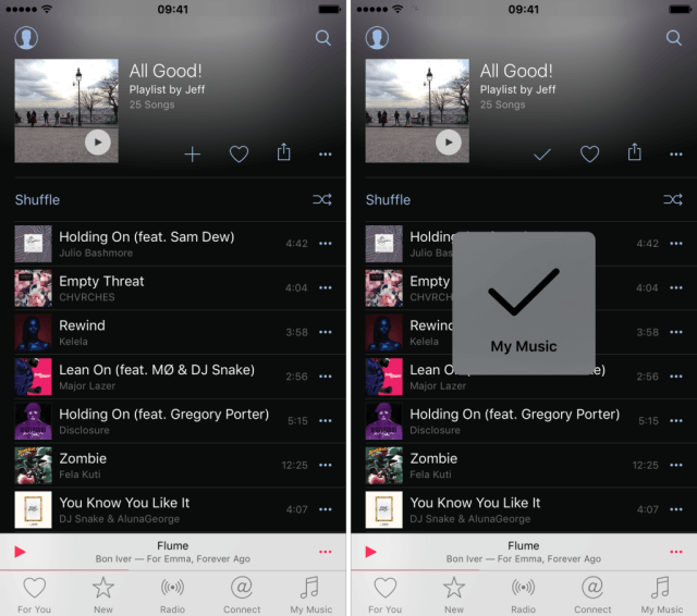 Cómo compartir las listas de reproducción de música en Apple Music