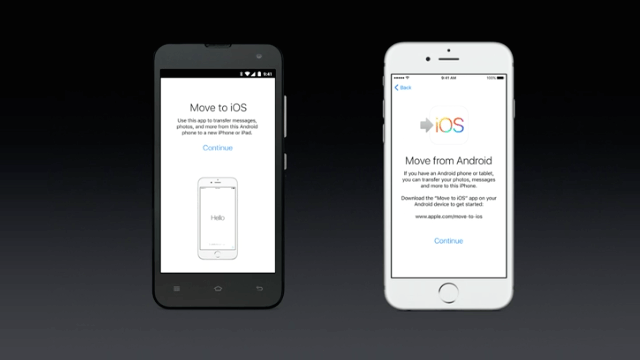 Apple no está trabajando en ninguna herramienta para facilitar la migración de iOS a  - copia
