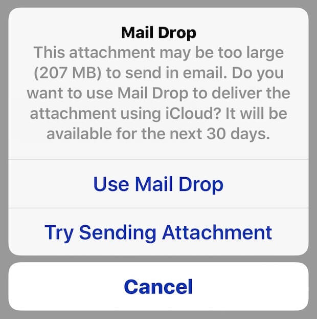 using-mail-drop-ios