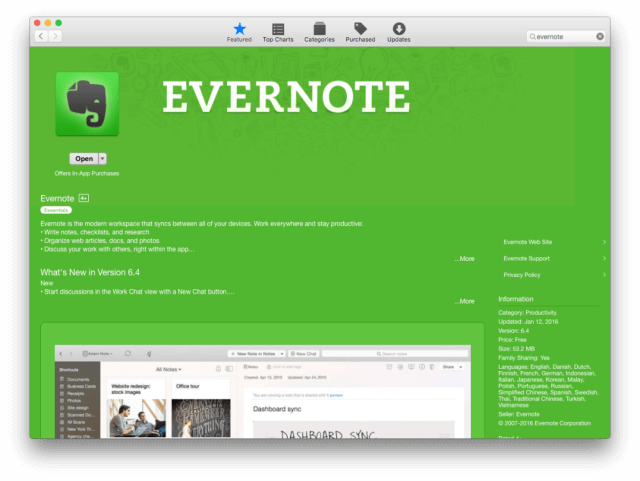 1 .Instalar Evernote