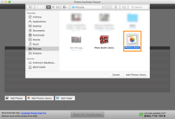 3. Hacer click en Photo Library
