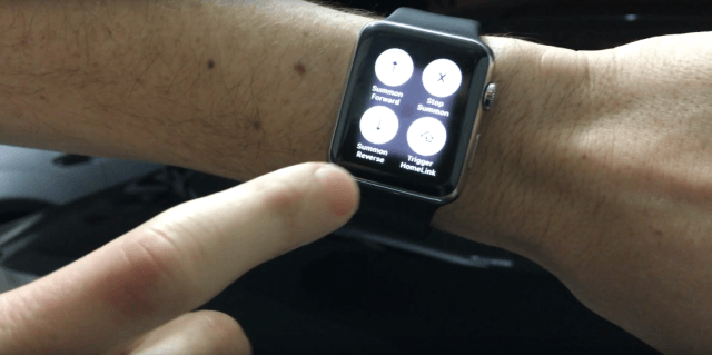 Desarrollador de iOS logró utilizar “Summon” para manejar el Model S de Tesla utilizando un Apple Watch