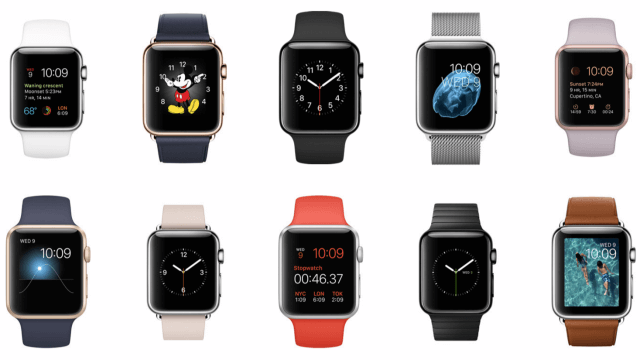 Modelos del Apple Watch