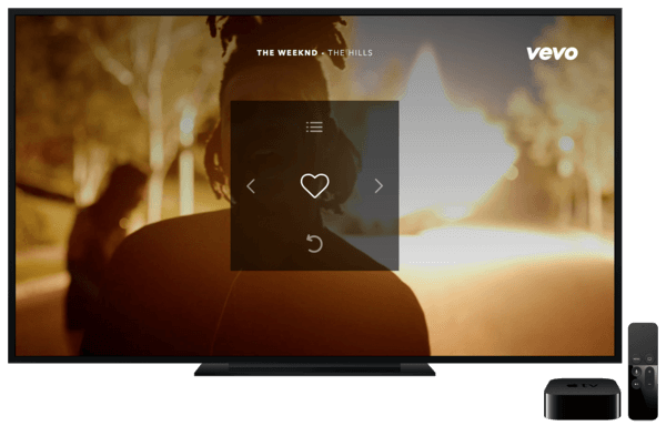 VEVO lanza su aplicación para el Apple TV