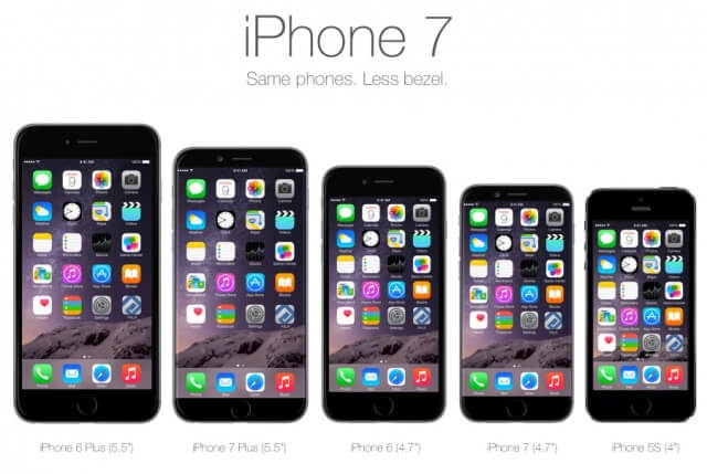 iPhone 7 vs otros iPhone's