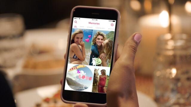 Ahora Snapchat incluye Memories para poder guardar tus snaps