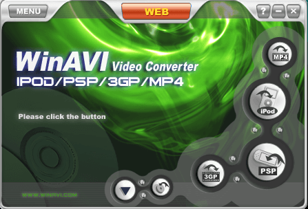 WinAVI 3GP/MP4/PSP/iPod Video Converter v3.1 