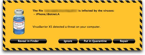 virusbarrier-ibotnet-alert