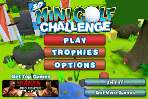 3d mini golf challenge