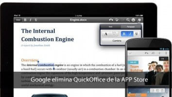 Google elimina QuickOffice