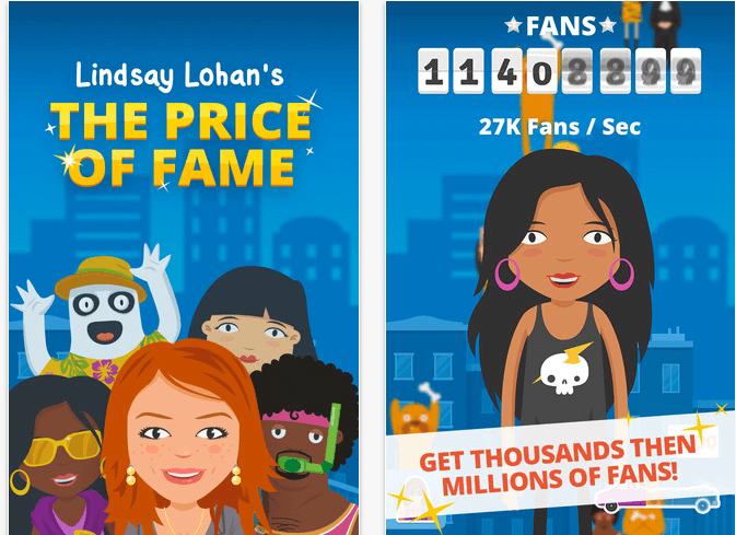 price of fame ios