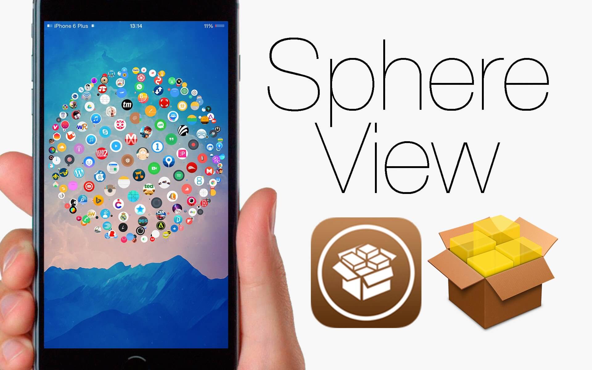 Sphereview Un efecto de esfera 3D a nuestro Springboard