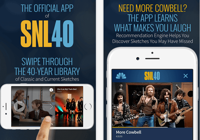 SNL iOS app