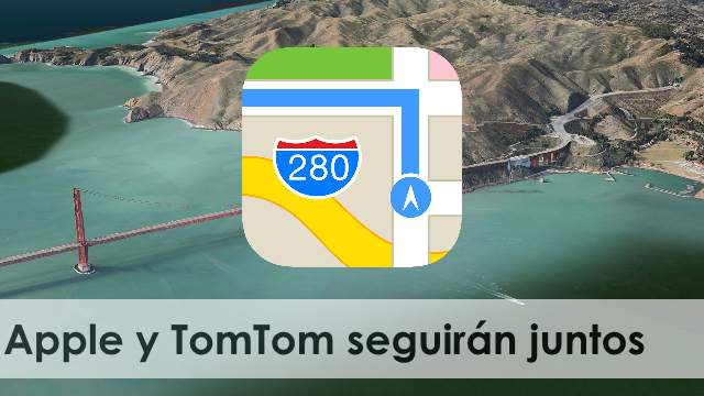 Apple y TomTom seguirán trabajando en el sistema de mapas