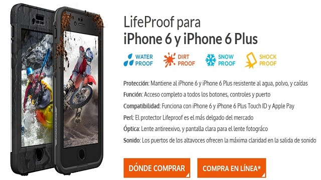 LifeProof frē hará de tu iPhone un dispositivo indestructible