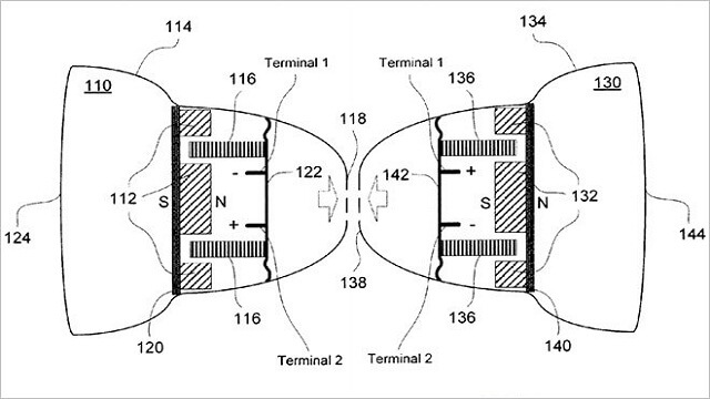 Apple desarrolla unos auriculares magnéticamente pegados