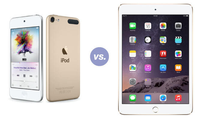 iPod Touch versus iPad 3, ¿cuál es mejor