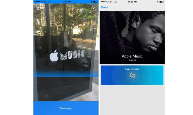 Apple Music se junta con Shazam en una nueva campaña publicitaria