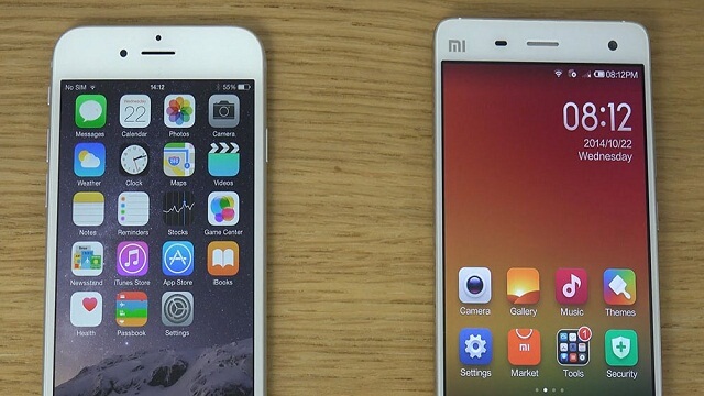 Xiaomi y Huawei vs Apple
