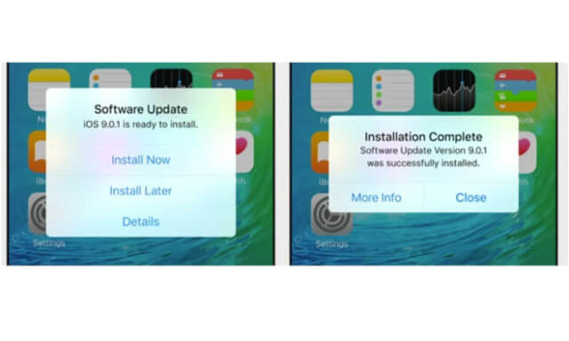 Actualizar al iOS 9