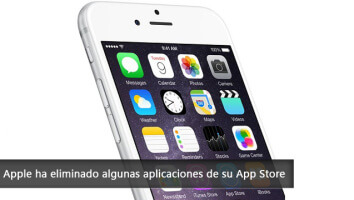 Apple ha eliminado algunas aplicaciones de su App Store