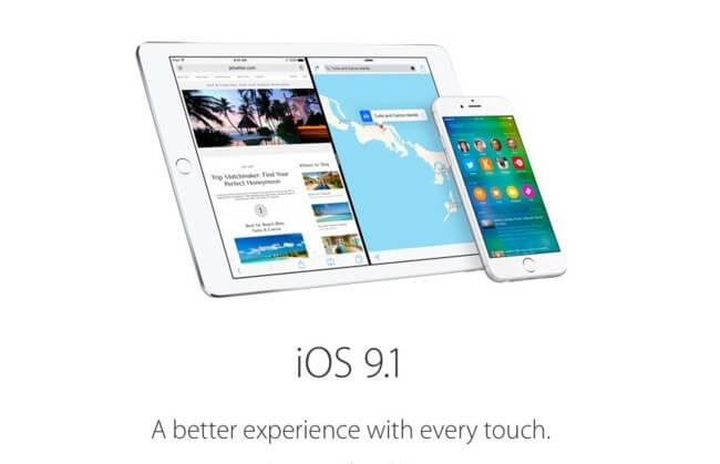 Ya está disponible la beta 5 de iOS 9.1