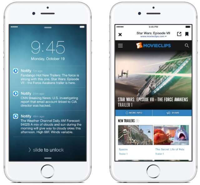 Facebook acaba de lanzar una nueva app para el iPhone llamada ‘Notify’