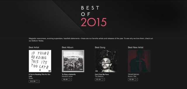 4. Mejor Música del 2015