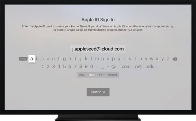 4. Seleccione la clave de Apple ID