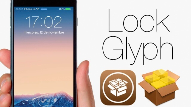 LockGlyph Añade animaciones en el Lockscreen al usar el Touch ID