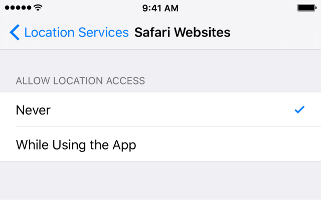 safari-limited-access